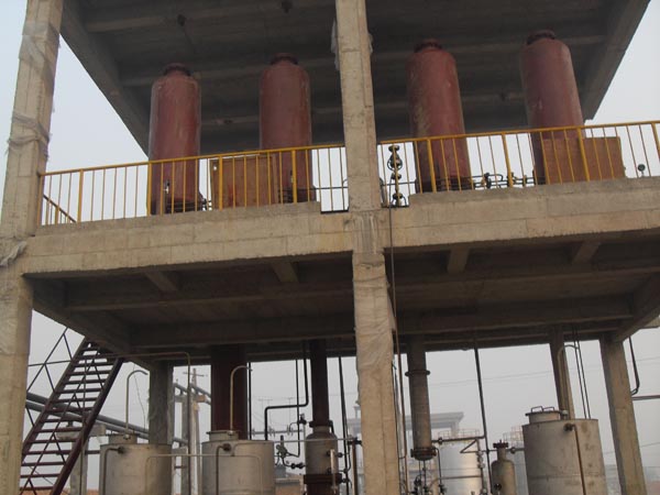 甲醇裂解制氫安裝現場